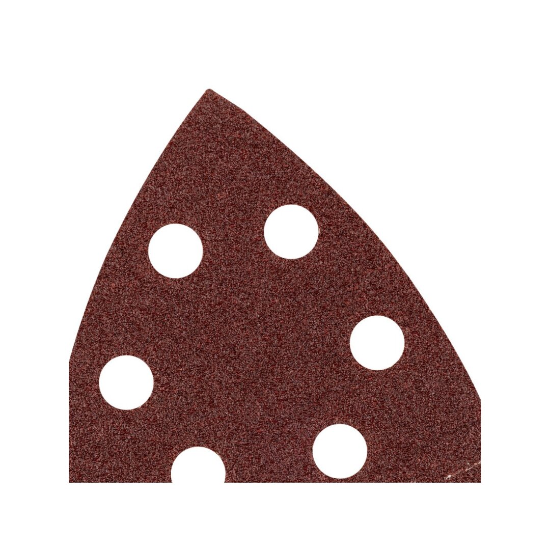 Šlifavimo popierius, „Velcro“, metalui 102 x 152 mm, p60, 5 vnt, su 11 skylių 5