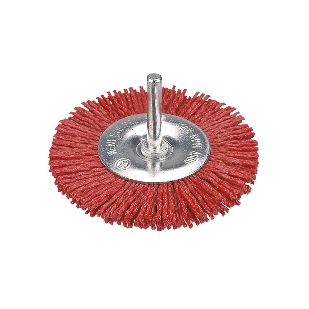 Šlifavimo šepetys 100mm. plokščias