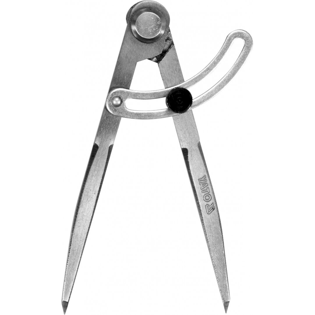 Slankmatis žymeklis / daliklis su fiksacija | 150 mm (YT-72100)