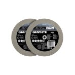 Šlifavimo diskai 125 x 20/16/12,7 x 16 mm, p60, 2 vnt.
