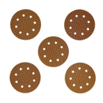 Šlifavimo diskas DEDRA DED7764R02, 150 mm, nr. 80, velcro, 5 vnt.