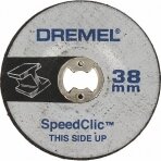 Šlifavimo diskas Dremel SC541, 38mm, 3,2mm, 2 vnt., 2615S541JA