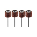 Šlifavimo juostos 12,7 mm, K60, K80, K120, K240, rinkinys 100 vnt. + kotas 3,2 mm, 2 vnt.