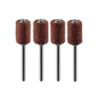Šlifavimo juostos 6,3 mm, K60, K80, K120, K240, rinkinys 100 vnt. + kotas 3,2 mm, 2 vnt.