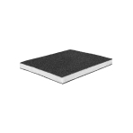 Šlifavimo kempinėlė 120 x 95 x 10 mm, K100