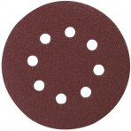 Šlifavimo popierius 125MM K320 (10Vnt.) BO5021, BO5030, BO5031, BO5041, DBO180 Makita P-43608