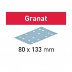 Šlifavimo popierius Granat Festool STF 80X133 P100 GR/100 (499628)
