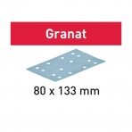 Šlifavimo popierius Granat Festool STF 80x133 P80 GR/50 (497119)