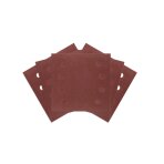 Šlifavimo popierius, „Velcro“ 113 x 113 mm, p240, 5 vnt. su 8 skylėmis