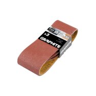 Šlifavimo juosta 75 x 457 mm, p120, 3 vnt