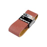Šlifavimo juosta 75 x 457 mm, p80, 3 vnt
