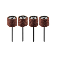 Šlifavimo juostos 12,7 mm, K60, K80, K120, K240, rinkinys 100 vnt. + kotas 3,2 mm, 2 vnt.