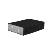 Šlifavimo kempinėlė 70 x 25 x 100 mm, K120