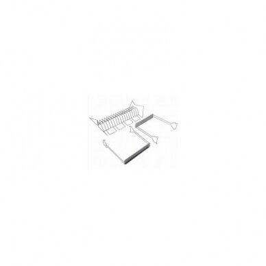 Šlaunelių ir šonkaulių laikiklis-universalios grotelės Char-Broil Grill+ 1