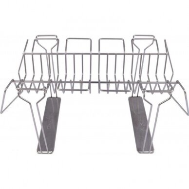 Šlaunelių ir šonkaulių laikiklis-universalios grotelės Char-Broil Grill+