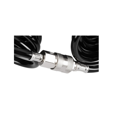 Slėgio žarnos spiralė 8,0 x 12 mm, 5 m, PU 6 Slėgio žarnos spiralė 8,0 x 12 mm, 5 m, PU 6