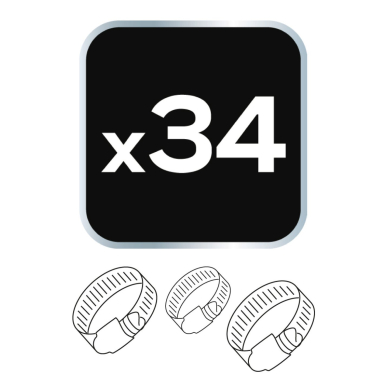 Sliekinės juostos, 34 vnt. 7