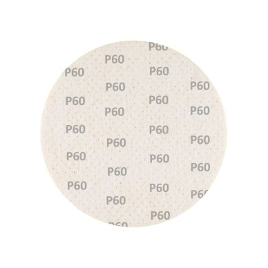 Šlifavimo diskai, perforuoti, „Velcro“, pritvirtinti su 225 mm, p60, 5 vnt. 3