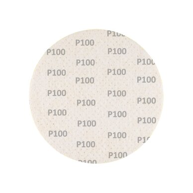 Šlifavimo diskai, perforuoti, „Velcro“, pritvirtinti su 225 mm skylėmis, P100, 5 vnt. 3 Šlifavimo diskai, perforuoti, „Velcro“, pritvirtinti su 225 mm skylėmis, P100, 5 vnt. 3