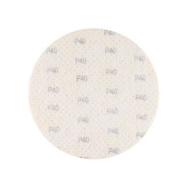 Šlifavimo diskai, perforuoti, „Velcro“, užpildyti skylėmis 225 mm, p40, 5 vnt. 3 Šlifavimo diskai, perforuoti, „Velcro“, užpildyti skylėmis 225 mm, p40, 5 vnt. 3