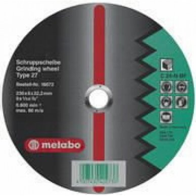 Šlifavimo diskas 125x6mm Flexiamant Super 125x6mm, Metabo