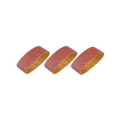Šlifavimo juosta 75 x 457 mm, P100, 3 vnt 3