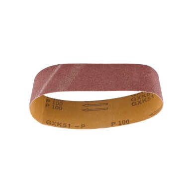 Šlifavimo juosta 75 x 457 mm, P100, 3 vnt 6