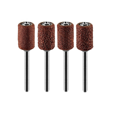 Šlifavimo juostos 6,3 mm, K60, K80, K120, K240, rinkinys 100 vnt. + kotas 3,2 mm, 2 vnt.
