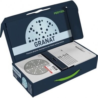 Šlifavimo lapelis Granat Festool STF D150/48 GR-Set (578166) 1 Šlifavimo lapelis Granat Festool STF D150/48 GR-Set (578166) 1