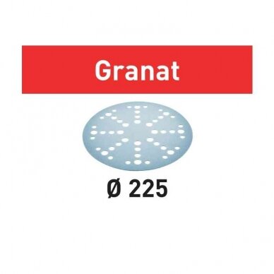 Šlifavimo lapelis Granat Festool STF D225/48 P40 GR/25 (205653)