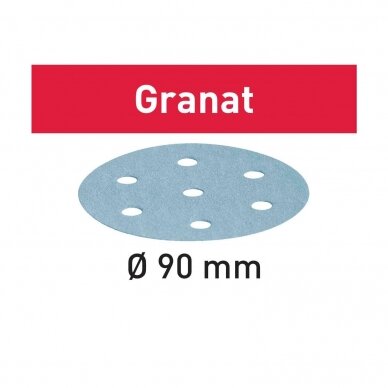 Šlifavimo lapelis Granat Festool STF D90/6 P120 GR/100 (497367)