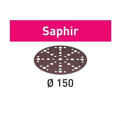 Šlifavimo lapelis Saphir Festool STF-D150/48 P80 SA/25 (575197)