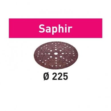 Šlifavimo lapelis Saphir Festool STF D225/48 P24 SA/25 (205650)