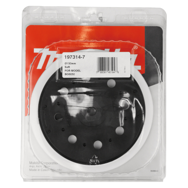 Šlifavimo padas Makita 197314-7, BO6050, vidutinis 1 Šlifavimo padas Makita 197314-7, BO6050, vidutinis 1