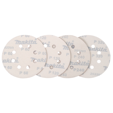 Šlifavimo popierius Makita D-77229, 125 mm (20 vnt.) 1 Šlifavimo popierius Makita D-77229, 125 mm (20 vnt.) 1