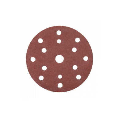 Šlifavimo popierius 125mm su skylutėm 5vnt. Gr.80 1 Šlifavimo popierius 125mm su skylutėm 5vnt. Gr.80 1