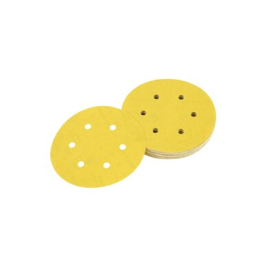 Šlifavimo popierius 180GT 150mm pakuoteje 25vnt 4