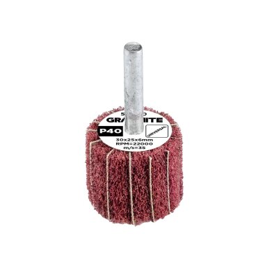 Šlifavimo popierius 30 x 25 x 6 mm, p40