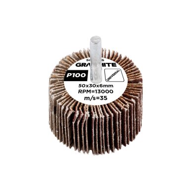 Šlifavimo popierius 50 x 30 x 6 mm, P100 Šlifavimo popierius 50 x 30 x 6 mm, P100