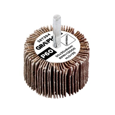 Šlifavimo popierius 50 x 30 x 6 mm, p60 6