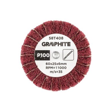 Šlifavimo popierius 60 x 25 x 6 mm, P100 2 Šlifavimo popierius 60 x 25 x 6 mm, P100 2