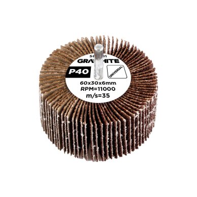 Šlifavimo popierius 60 x 30 x 6 mm, p40 Šlifavimo popierius 60 x 30 x 6 mm, p40