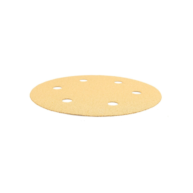 Šlifavimo popierius su lipduku 225 mm, K80, 5 vnt, su 6 skylutėmis šlifuokliui 59G264, 59G265 6
