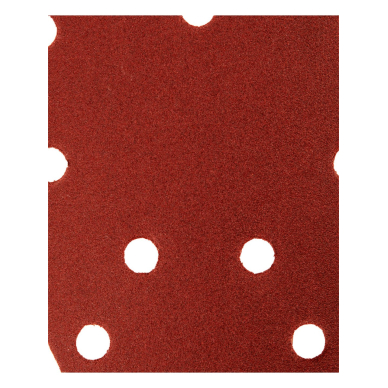 Šlifavimo popierius su „Velcro“ tvirtinimu delta 140 x 140 x 80 mm, K180, 5 vnt, su skylutėmis 4 Šlifavimo popierius su „Velcro“ tvirtinimu delta 140 x 140 x 80 mm, K180, 5 vnt, su skylutėmis 4