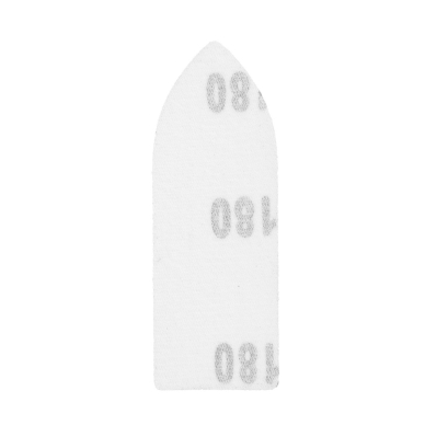 Šlifavimo popierius su „Velcro“ tvirtinimu delta 32 x 92 mm, K60, K100, K180, 15 vnt. 4