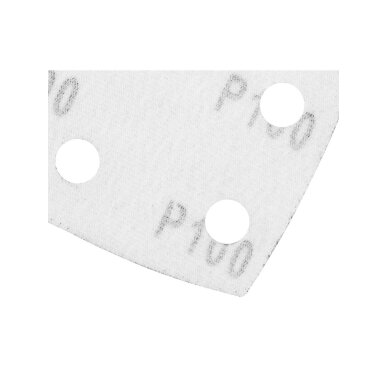 Šlifavimo popierius, „Velcro“, metalui 102 x 152 mm, P100, 5 vnt, su 11 skylių 4