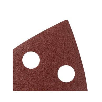Šlifavimo popierius, „Velcro“, metalui 102 x 152 mm, p240, 5 vnt, su 11 skylių 3