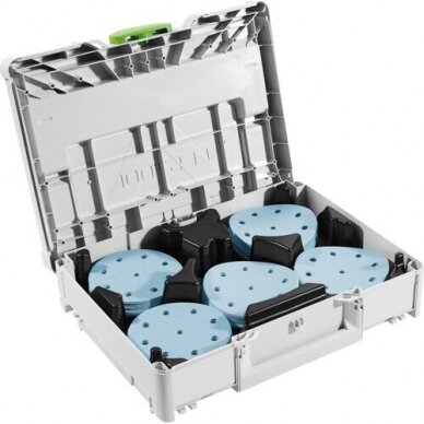 Šlifavimo priemonių Systaineris³ Granat Festool SYS-STF D125 GR-Set (578193) Šlifavimo priemonių Systaineris³ Granat Festool SYS-STF D125 GR-Set (578193)