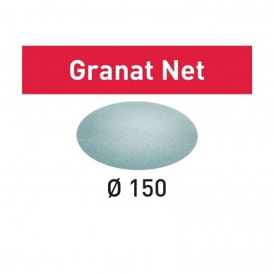 Šlifavimo tinkleliai Granat Net Festool STF D150 P180 GR NET/50 (203307)