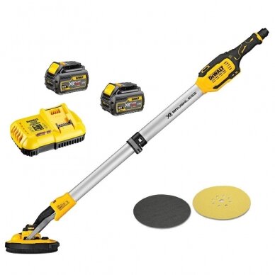 Šlifuoklis sienoms DeWalt DCE800T2-QW, 18V, 2x6,0 Ah Šlifuoklis sienoms DeWalt DCE800T2-QW, 18V, 2x6,0 Ah